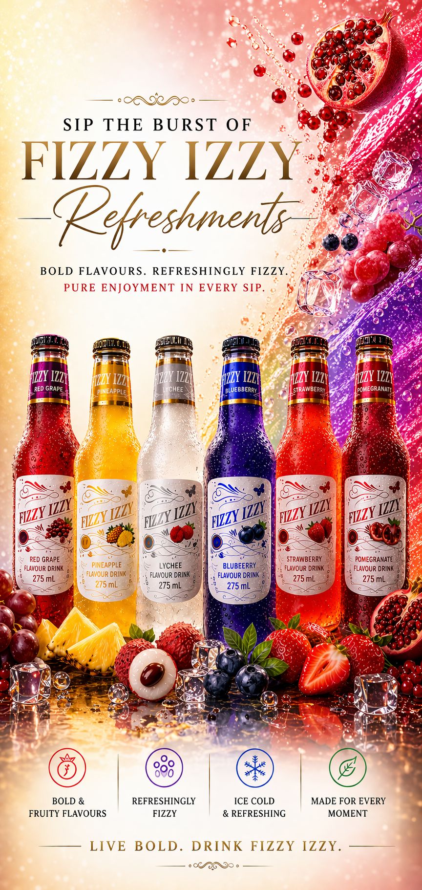 Fizzy Izzy Discovery Pack – All Flavours Mixed Box