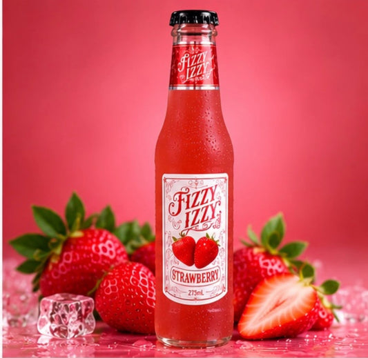 Strawberry Izzy Fizzy - 24 Pack