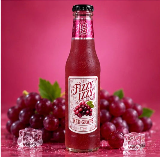 Red Grape Izzy Fizzy - 24 Pack