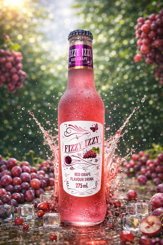Red Grape Izzy Fizzy - 24 Pack